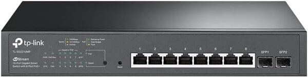 TP-Link TL-SG2210MP | Jetstream 10 Port Gigabit Smart Managed PoE switch