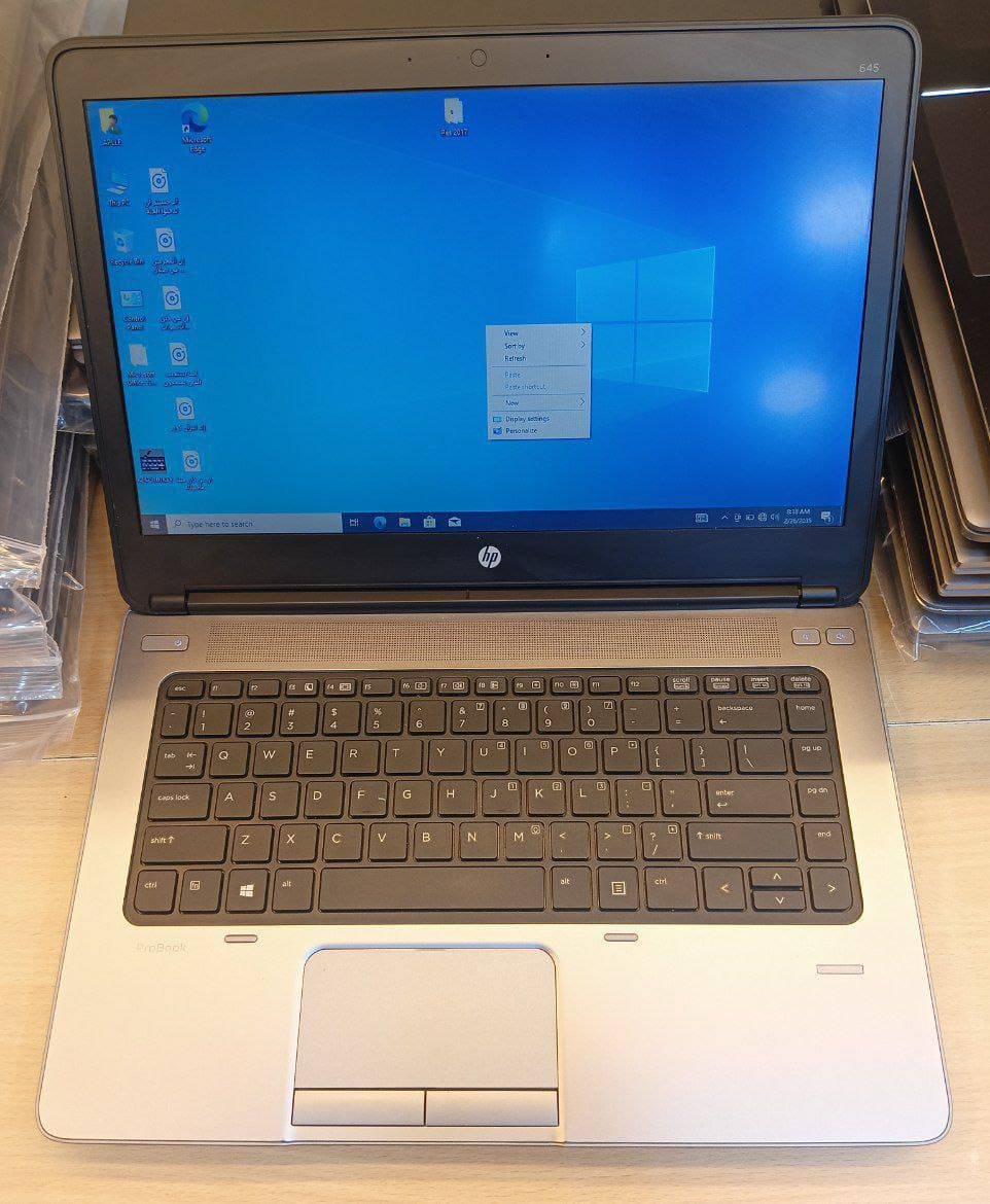 HP EliteBook 645 G1/AMD A6-4400M(الجيل الرابع)/Ram:8GB/hard:500GB HDD