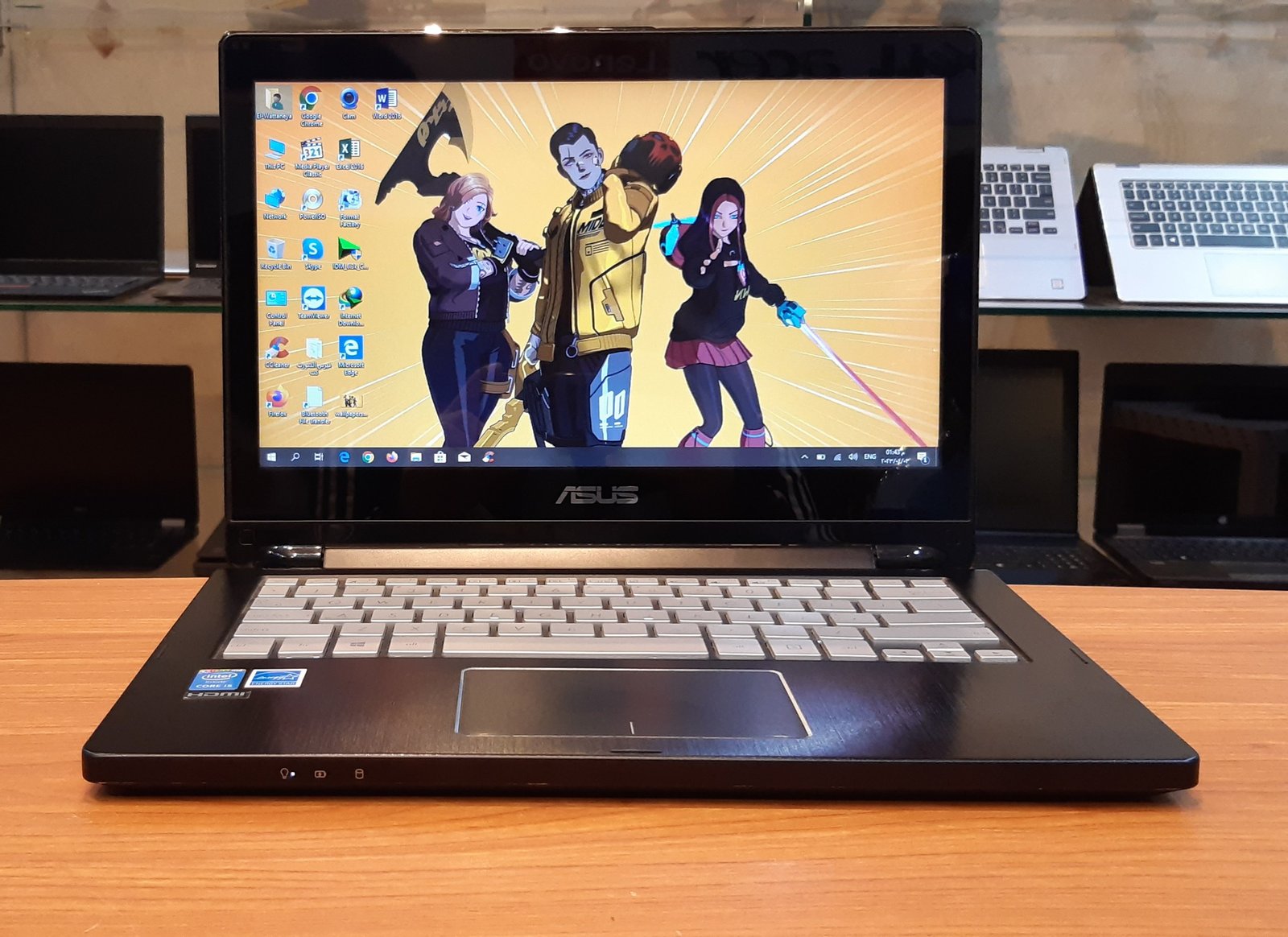 ASUS Q302LAB/INTEL CORE I5-5200U CORE I5 GEN5/RAM-6 GB/Hard Disk -128 ssd/vga-intel HD 5500/TOUCH SCREEN/TURN 360