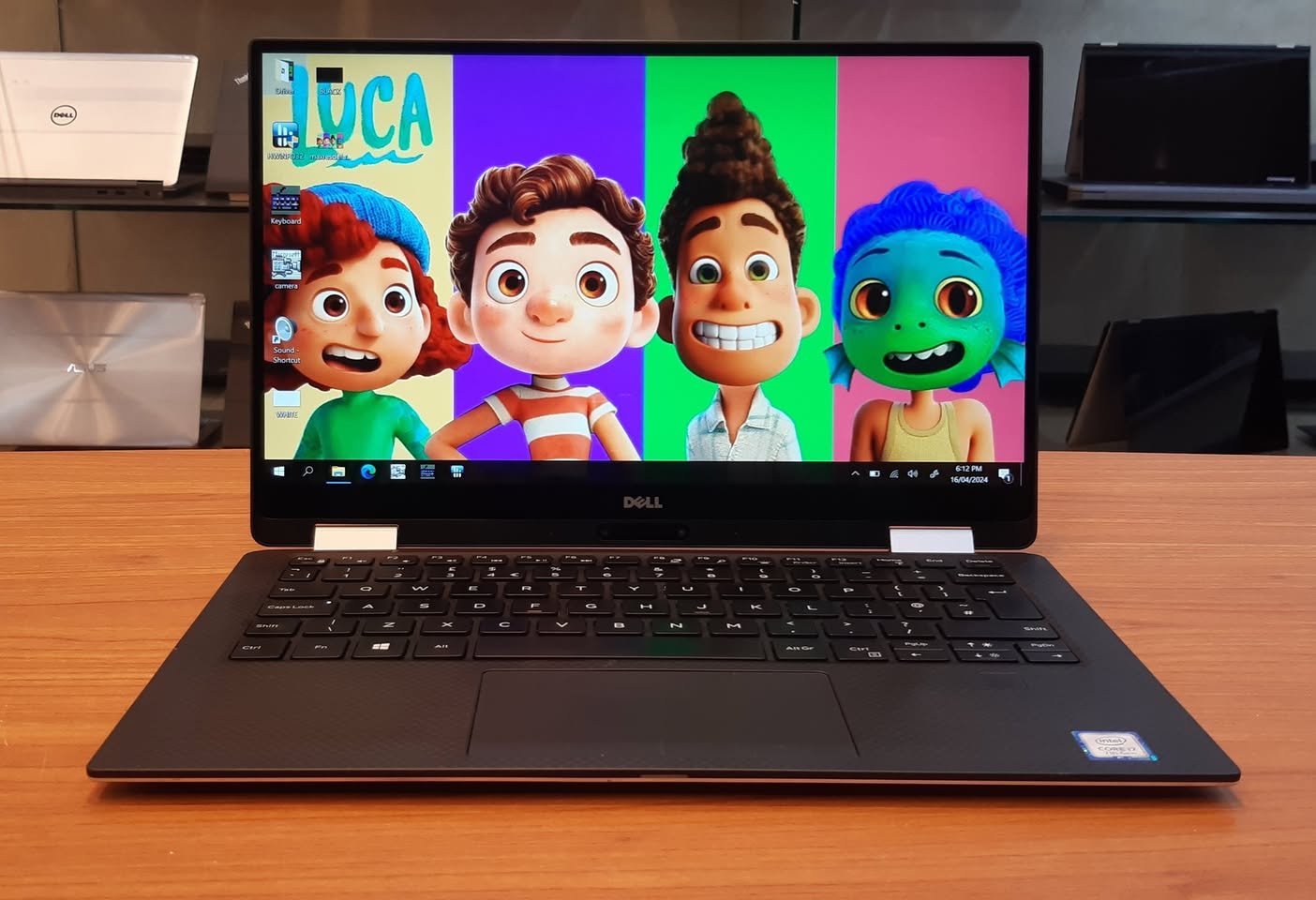 Dell XPS 13 9365 2-in-1/ Intel Core i7-7Y75 Core i7-GEN7/RAM- 8 GB ddr4/Hard Disk - 256 SSD M.2 Nvme/vga-Intel HD Graphics 615 To 8G