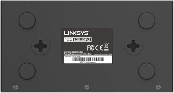 Linksys LGS108 Switch 8-Port Desktop Business Gigabit - Image 6