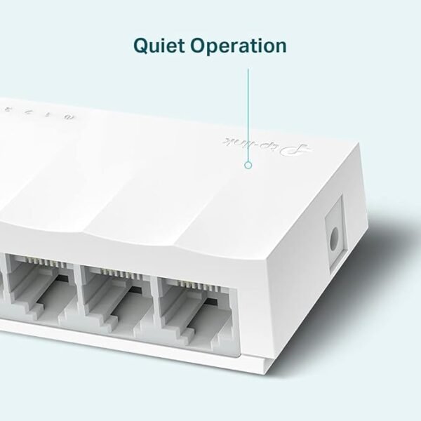 TP-LINK LS1005 Desktop Switch, 5 Ports - White - Image 2