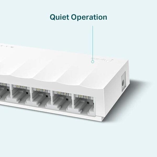 TP-LINK LS1008 Desktop Switch, 8 Ports - White - Image 5