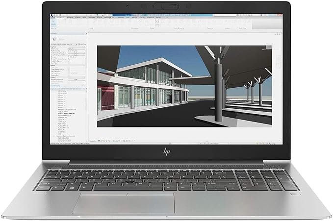 HP Mobile Workstation Zbook 15U G6 15.6" FHD Laptop, Intel Core i7-8565U, 16GB DDR4 RAM, 512GB SSD, Backlit Keyboard, HDMI, Windows 10 Pro (Renewed)