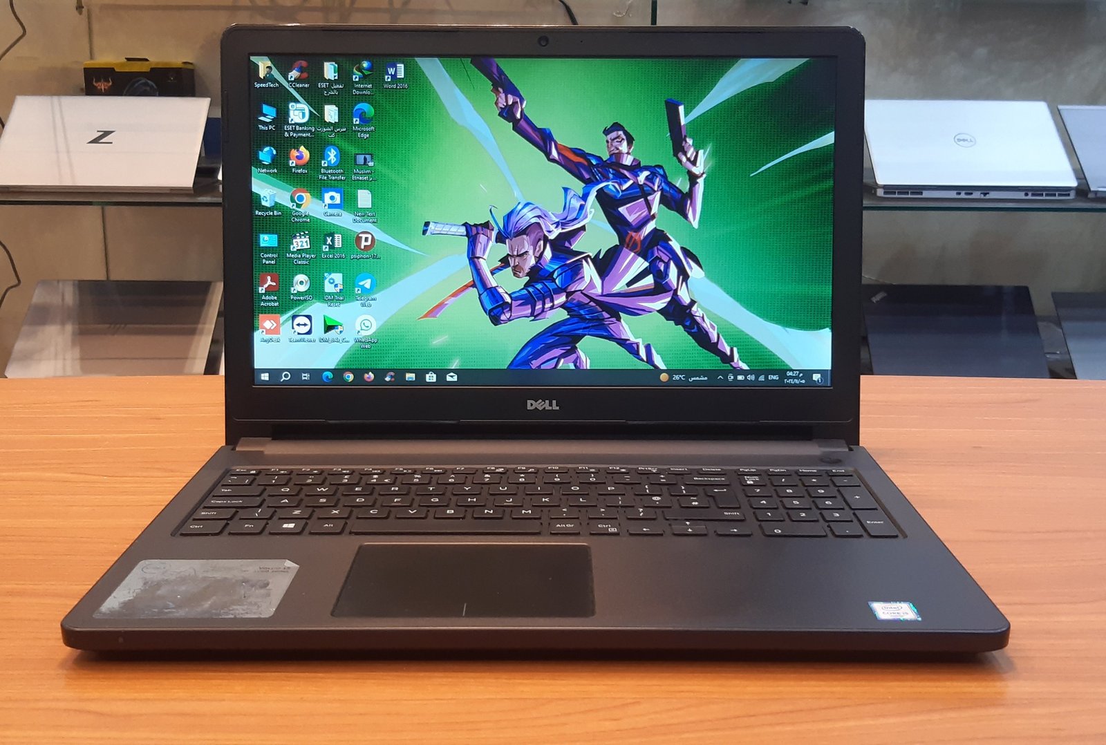 DELL Vostro 3559/ Intel Core i5-6200U CORE I5 GEN6/RAM-8 GB/Hard Disk-256 SSD/vga-Intel HD Graphics 520 To 4G