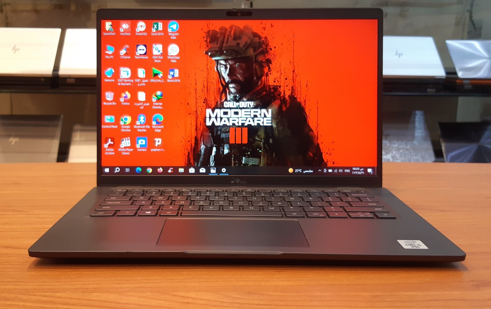 Dell Latitude 7410/Intel Core i5-10310U Vpro Core i5-GEN10/RAM- 16 GB R4-2Slots/Hard Disk - 256 SSD M.2 Nvme/vga-Intel UHD Graphics 620 To 8G/Turn 180