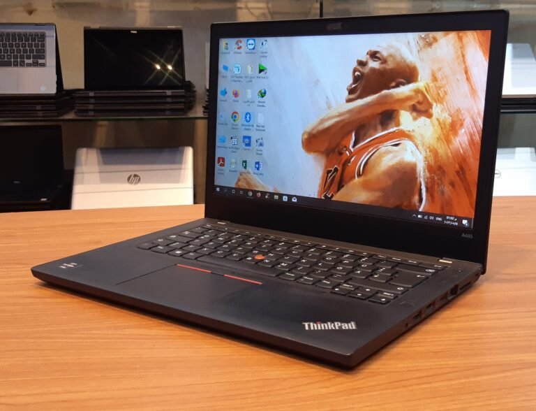 Lenovo ThinkPad A485/AMD Ryzen 5 Pro 2500U AMD Ryzen/RAM- 8 GB R4/Hard Disk -256 SSD/vga-1920 x 1080 FHD IPS/Turn 180 - Image 2