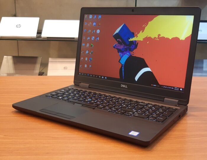 Dell Latitude 5591/Intel Core I7-8850H CORE I7 GEN8/RAM- 8 GB قابل للزيادة R4/Hard Disk - 256 SSD M.2/Nvidia Geforce MX130 2G To 6G + Intel UHD Graphics 630 To 8G - Image 4