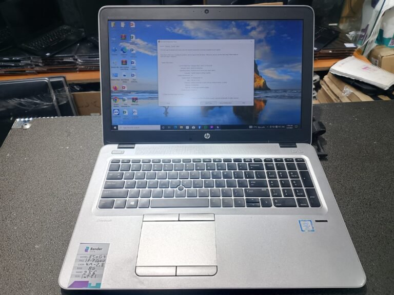 HP elitebook 850 G4 , RAM:8GB ddr4 , hard:265gb , intel corei7 - 7600CPU/Touchscreen - Image 8
