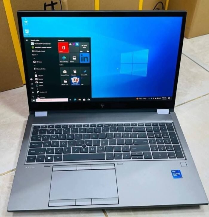 HP ZBOOK FURY G8 جيل 11/ Intel Core i7-11850H. 11th Gen/Ram : 32GB DDR4 /Hard disk: 512GB SSD NVME/1️⃣Graphics 1:  Intel UHD Graphics. 16GB  2️⃣Graphics 2:  NVIDIA RTX A2000 4GB. GDDR6 dedicated up to 36GB - Image 2